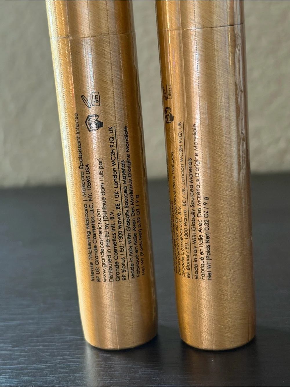 GrandeDRAMA Black Intense Thickening Mascara with Castor Oil